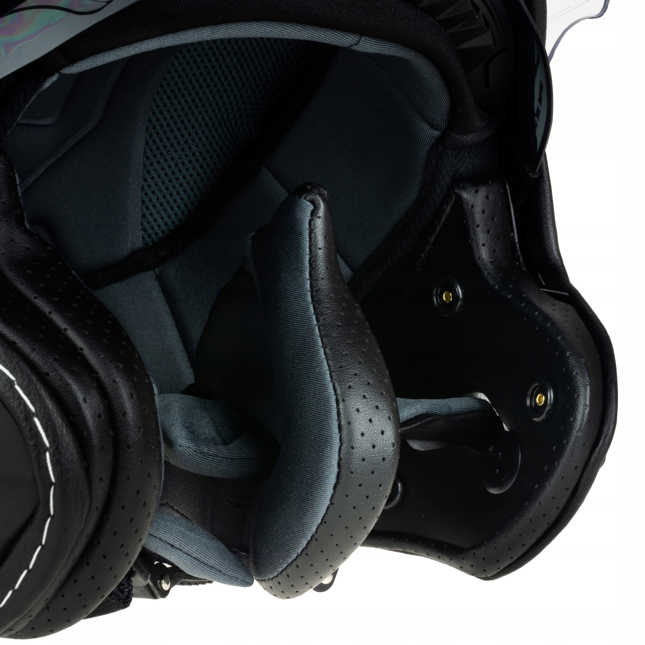 ZED C5 KASK MOTOCYKLOWY OTWARY BLENDA CHOPPER XXL Rodzaj lakieru matowy