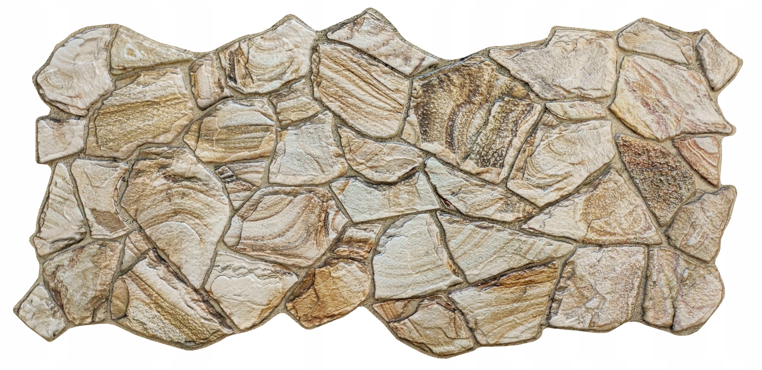 

Panele Ścienne 3D Pcv Skała Beż Pvc Beige Rock