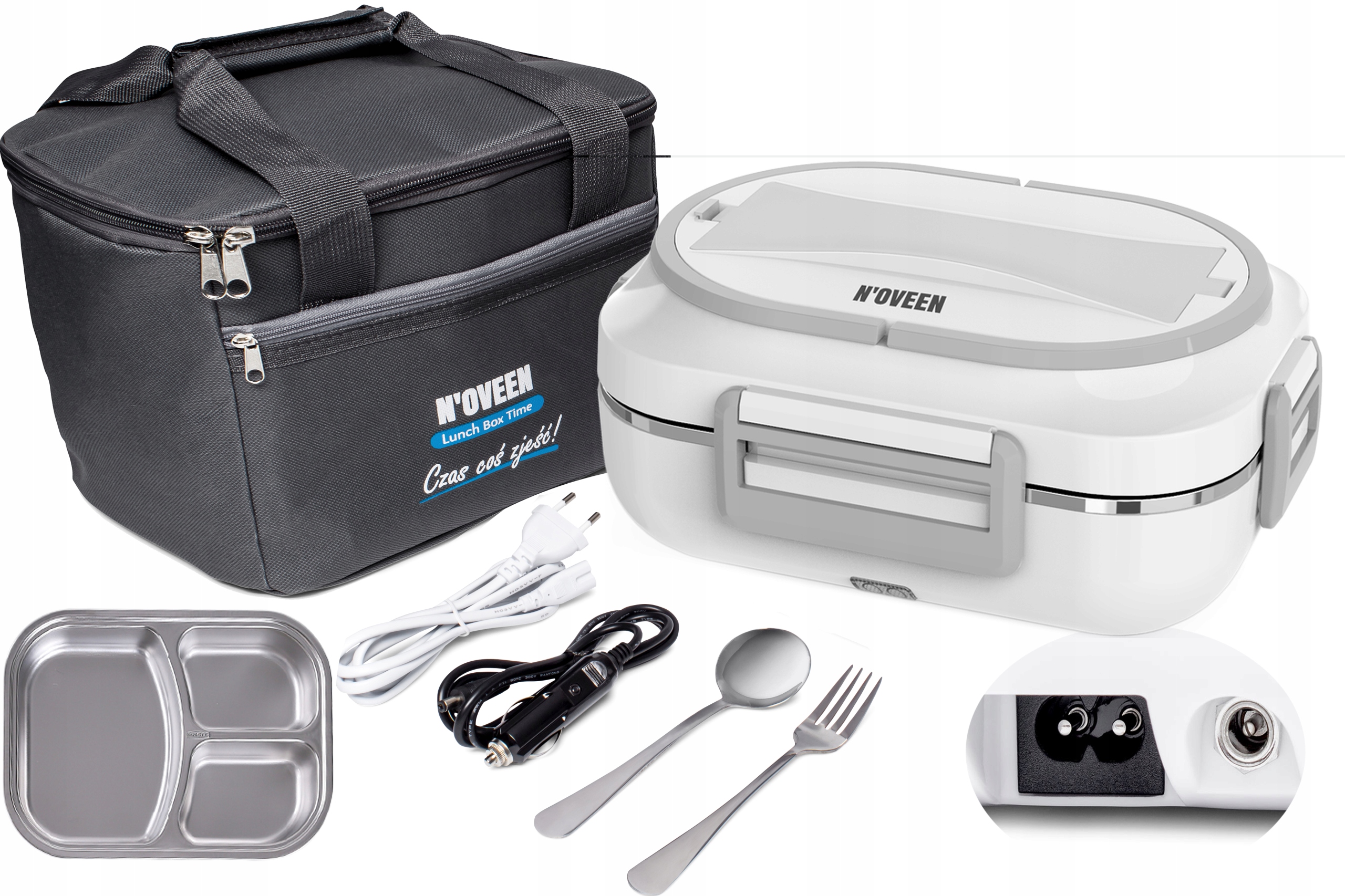 

Elektryczny Lunch Box Termos Obiadowy samochodowy