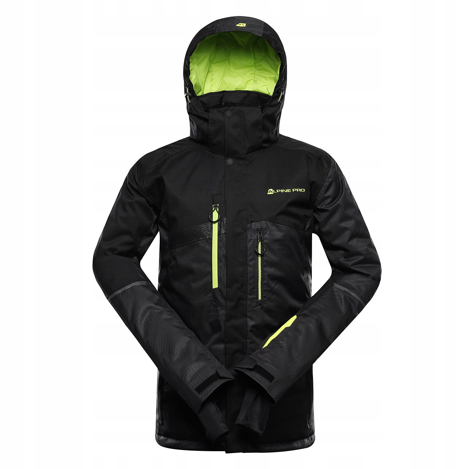 Kurtka męska narciarska snowboardowa Alpine Pro Dear 2 k.czarny r.XL