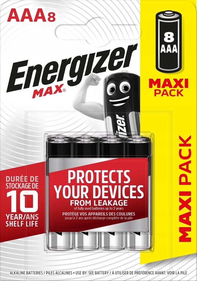 Baterie Energizer Max Aaa LR03 /8 Eco