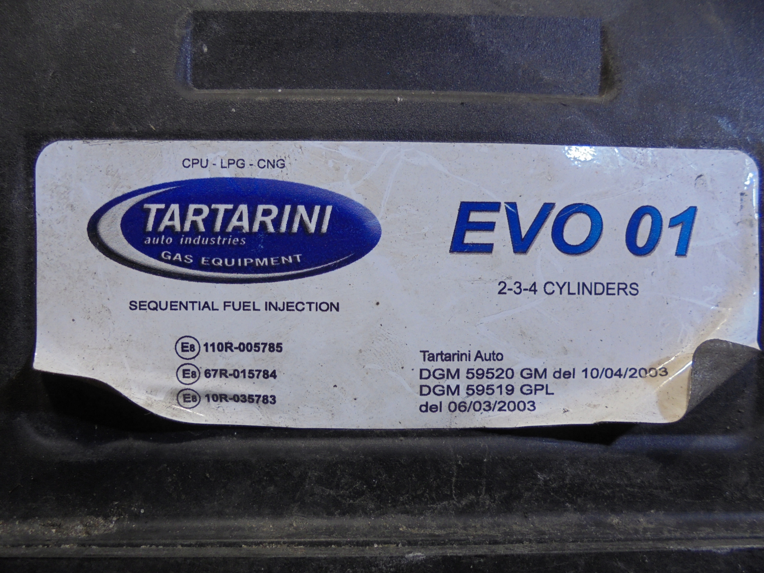 KOMPUTER STEROWNIK GAZU LPG 67R-015784 Typ samochodu Samochody osobowe