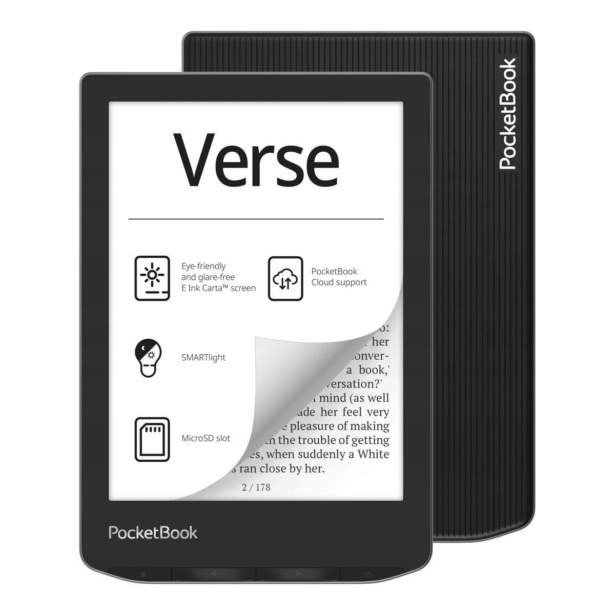 Czytnik PocketBook Verse 8 Gb 6 cali szary