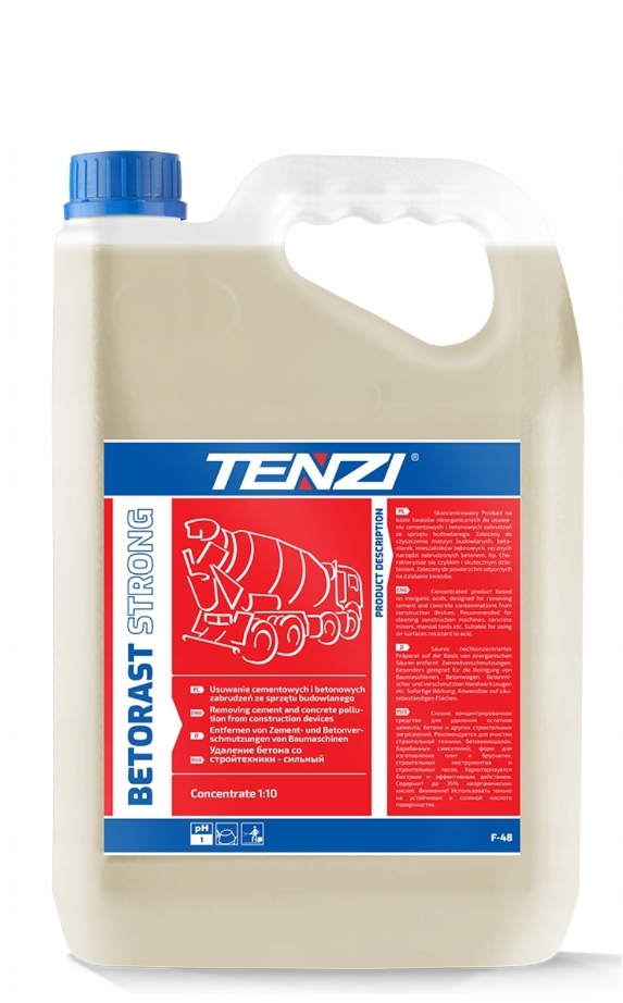 Levně Tenzi BetoRast Strong 5L odstraňování cementu z betonu a rzi