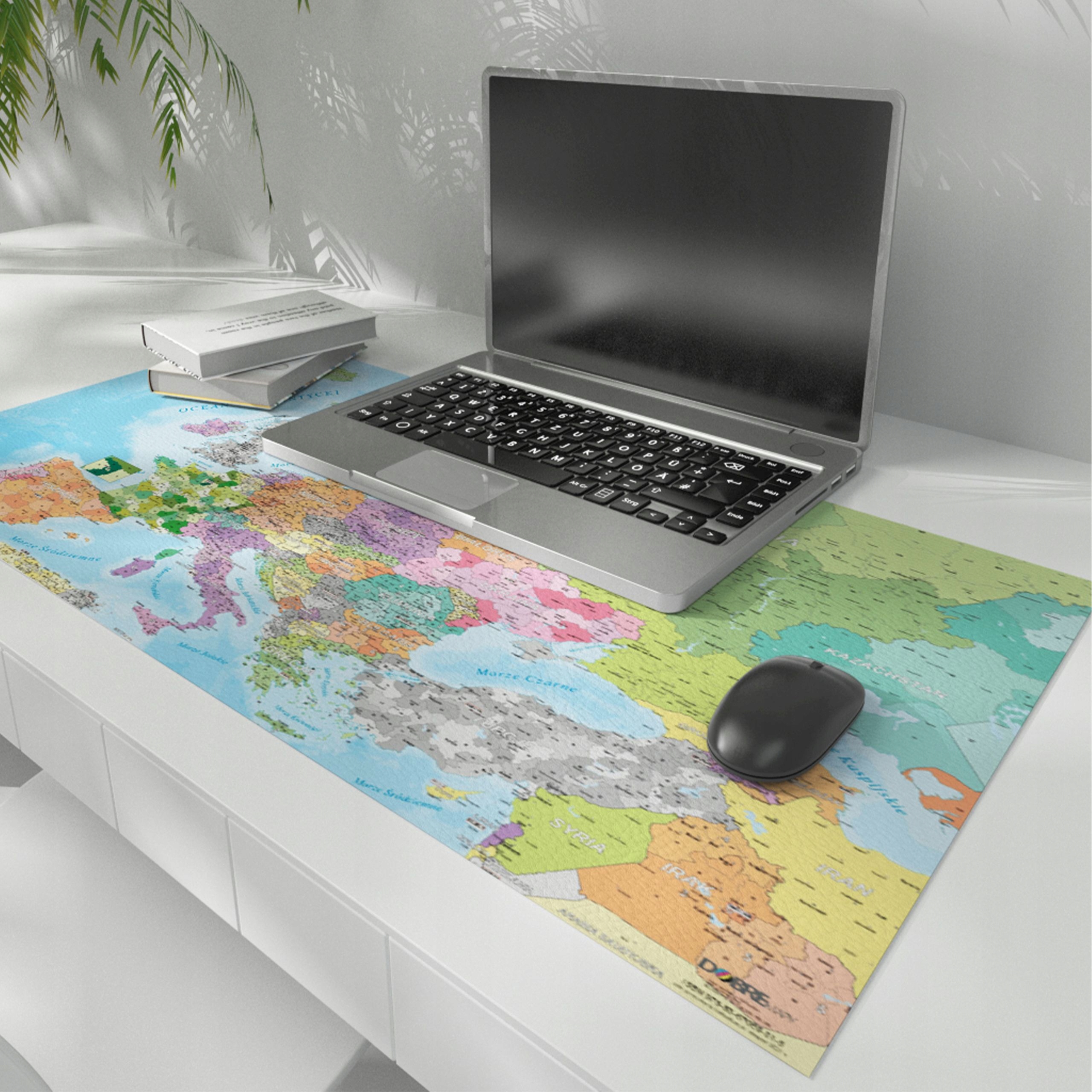 Mapa Europy Kodowa EUROPY PODKŁADKA na biurko kod0004 dobremapy.pl 2szt. Kod producenta 0004