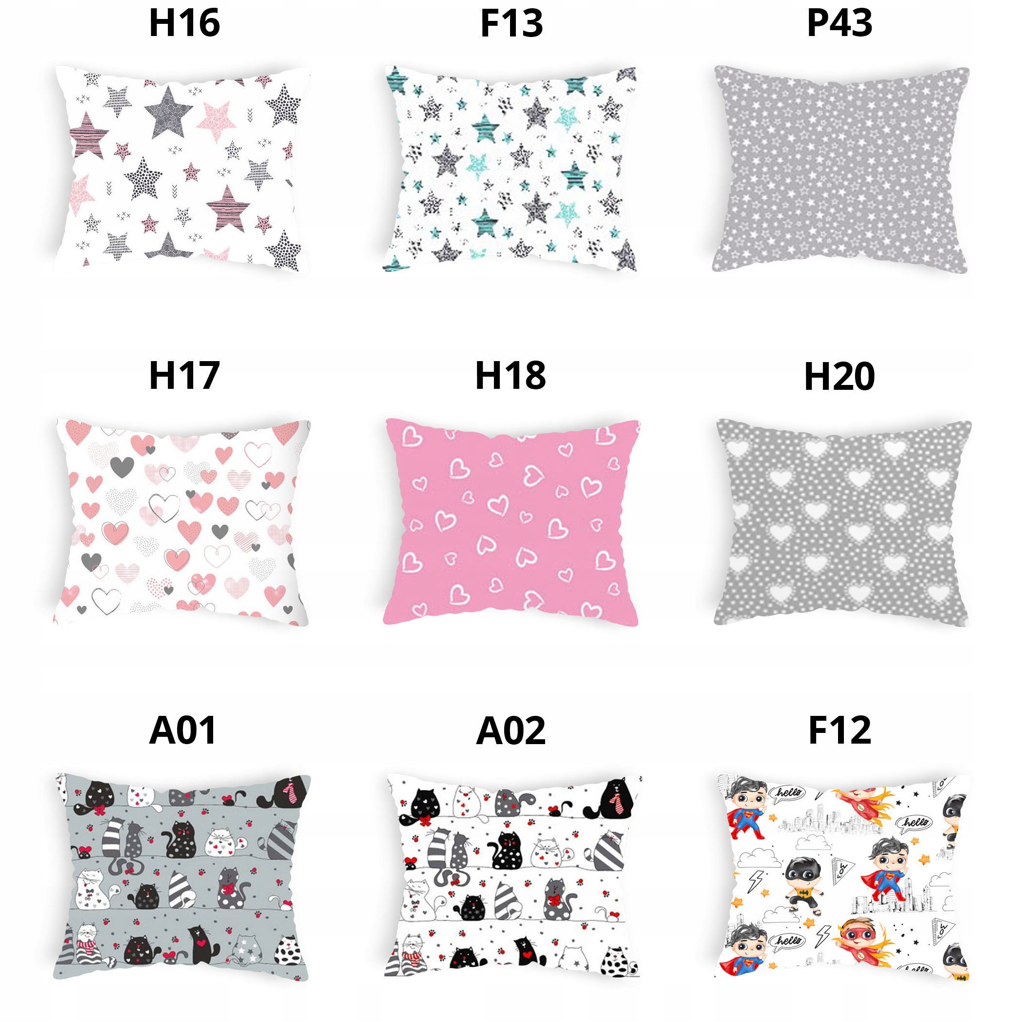 Poszewka na poduszkę 40x60 porządna świąteczna Bohater brak