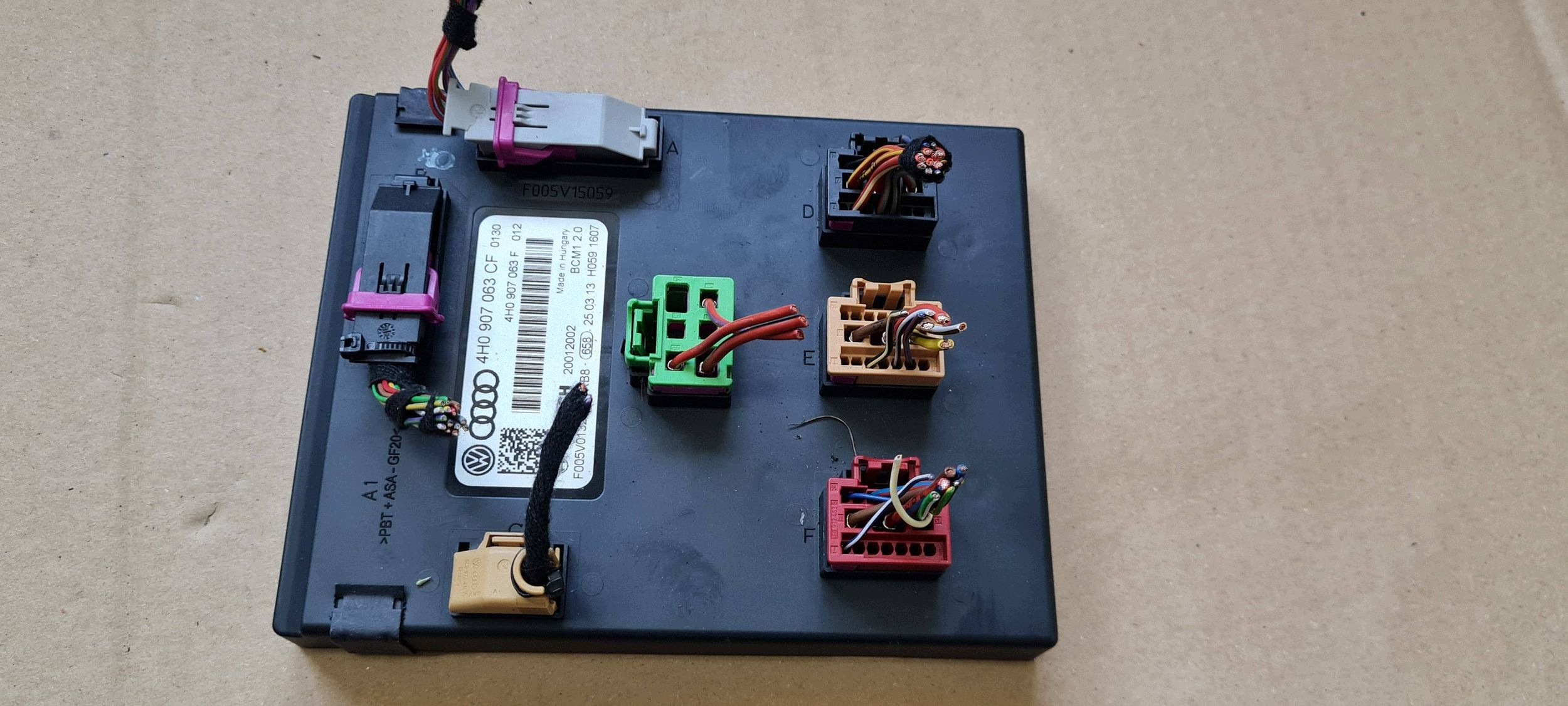 A7 4G module control unit KOMFORTU BCM 4H0907063CF A6 C7 4G