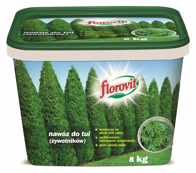 

Nawóz do tui (żywotników) wiadro 8 kg Inco