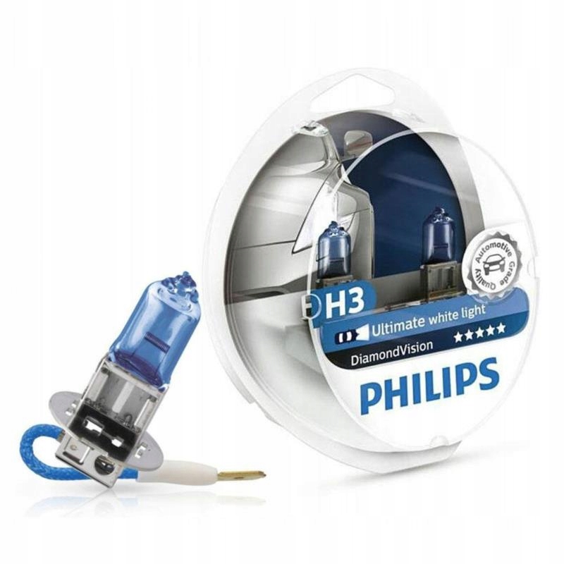 Philips DiamondVision H3 (12V-55W, 5000K) 2szt.