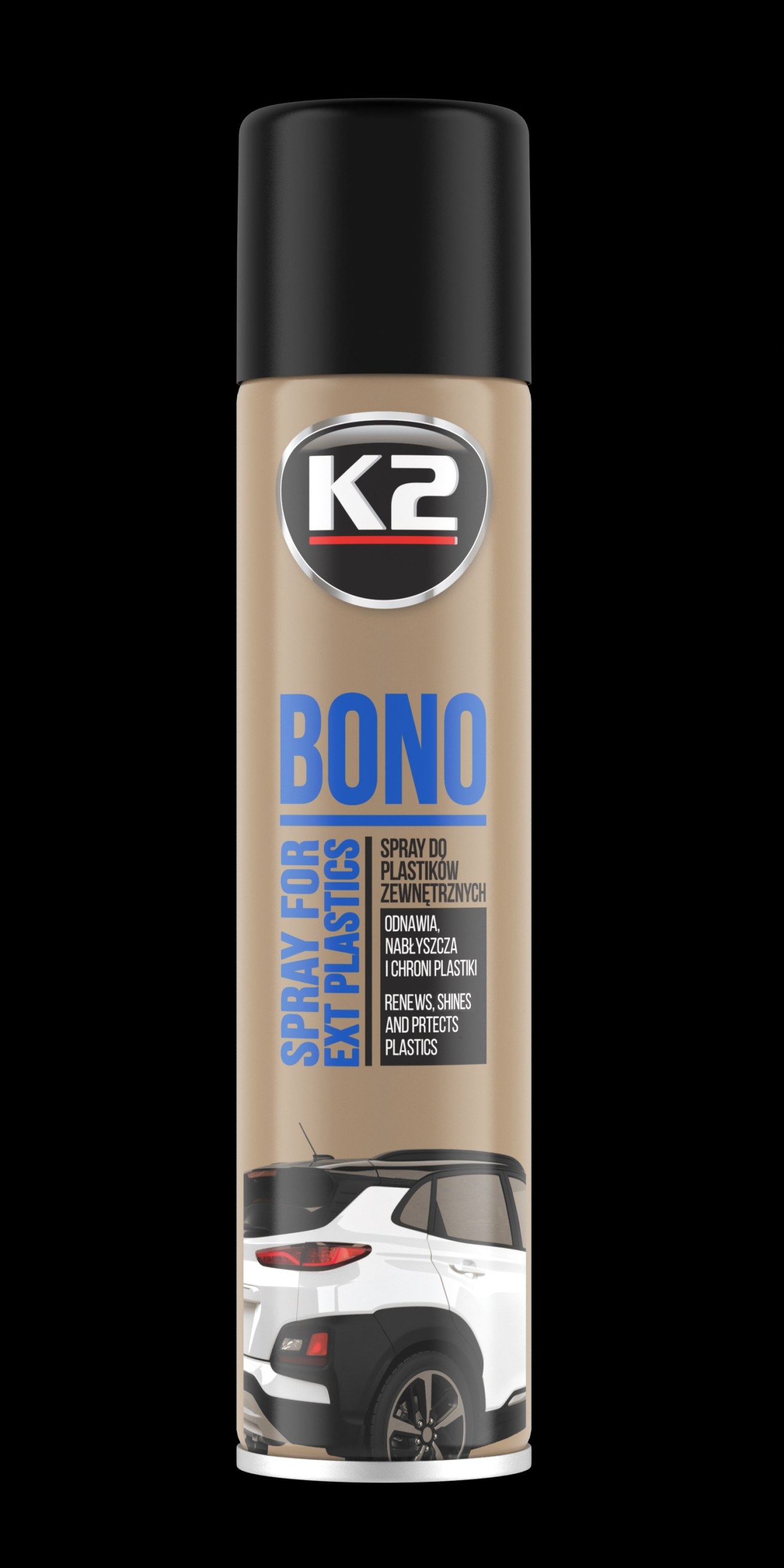 Płyn Do Czyszczenia Plastików Bono 300ML Spray K2