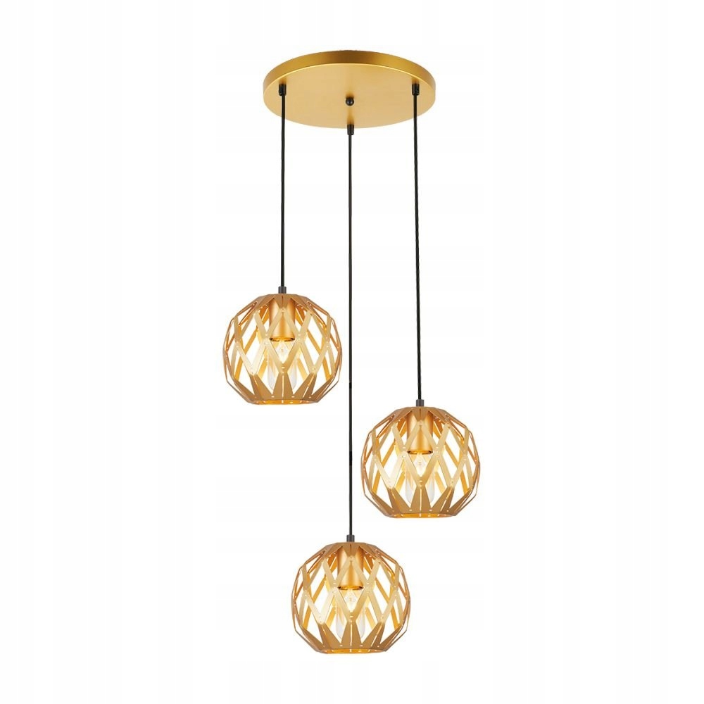 Tříbodová závěsná lampa Hilo do obývacího pokoje Italux