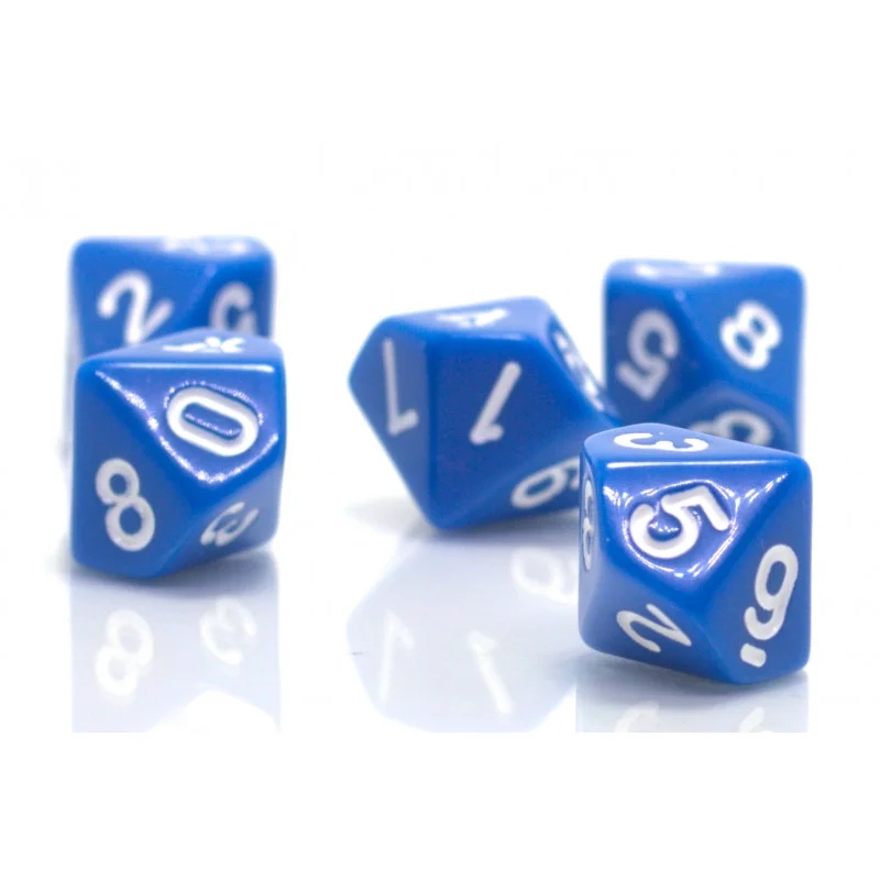 KOSTKA RPG KOŚĆ DZIESIĘCIOŚCIENNA K10 NIEBIESKA Producent Besglo