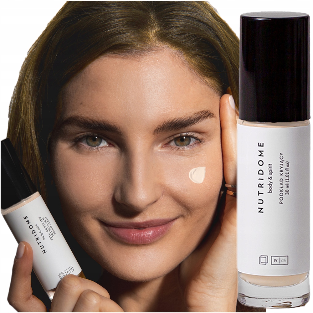 

Mocno kryjący podkład Nutridome 01 Ivory 30 ml