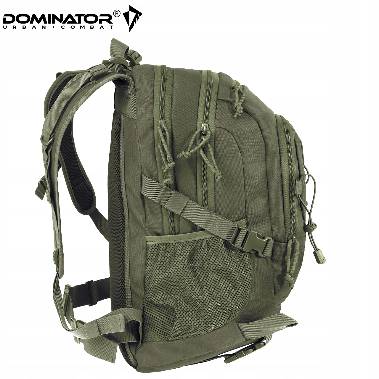 PLECAK WOJSKOWY TAKTYCZNY DOMINATOR SPEAR LASER CUT MILITARNY OLIVE 35L Kolor dominujący odcienie zieleni
