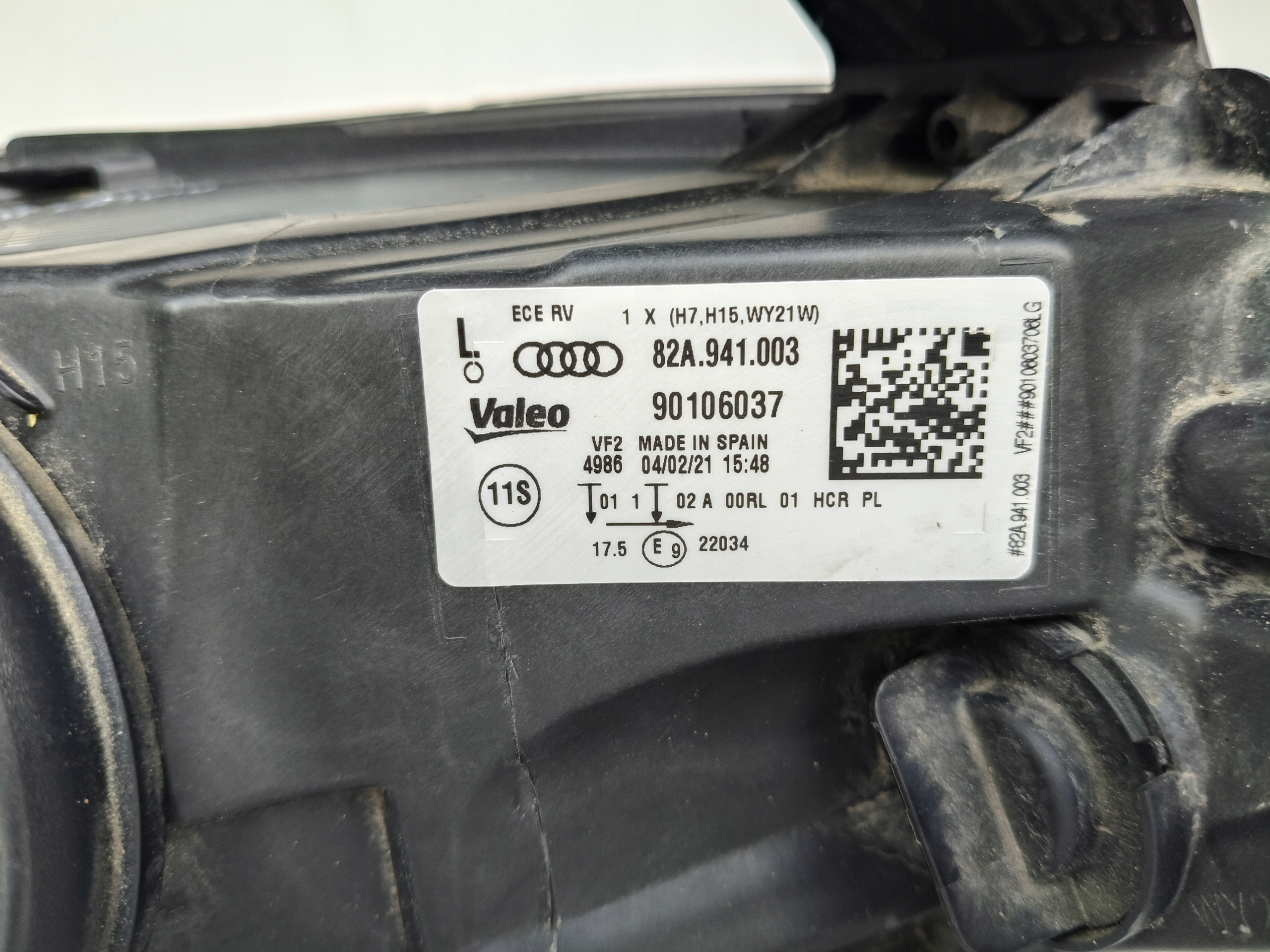 Licht links REFLEKTOR AUDI A1 II 82A 18