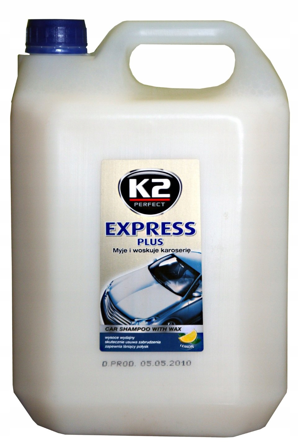 K2 SZAMPON EXPRESS + MYJE I WOSKUJE 5L