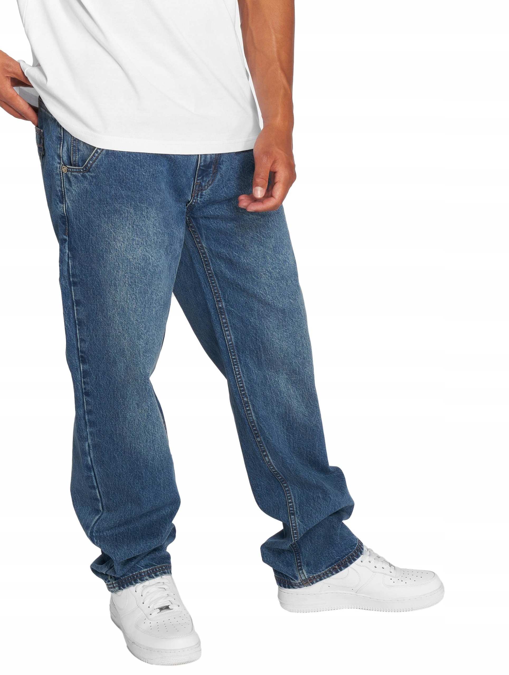 Dangerous Dngrs kalhoty pánské L:34 Loose Fit Jeans Brother in blue 42 jean