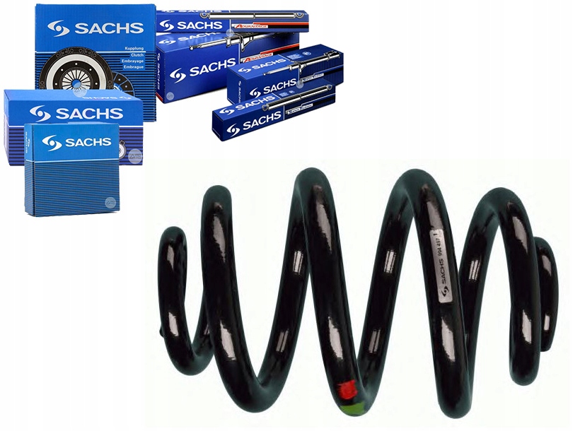 SAC994 497 Pružina Zavěšení Zadní L/p Vw Multiva Asistent řidiče #33