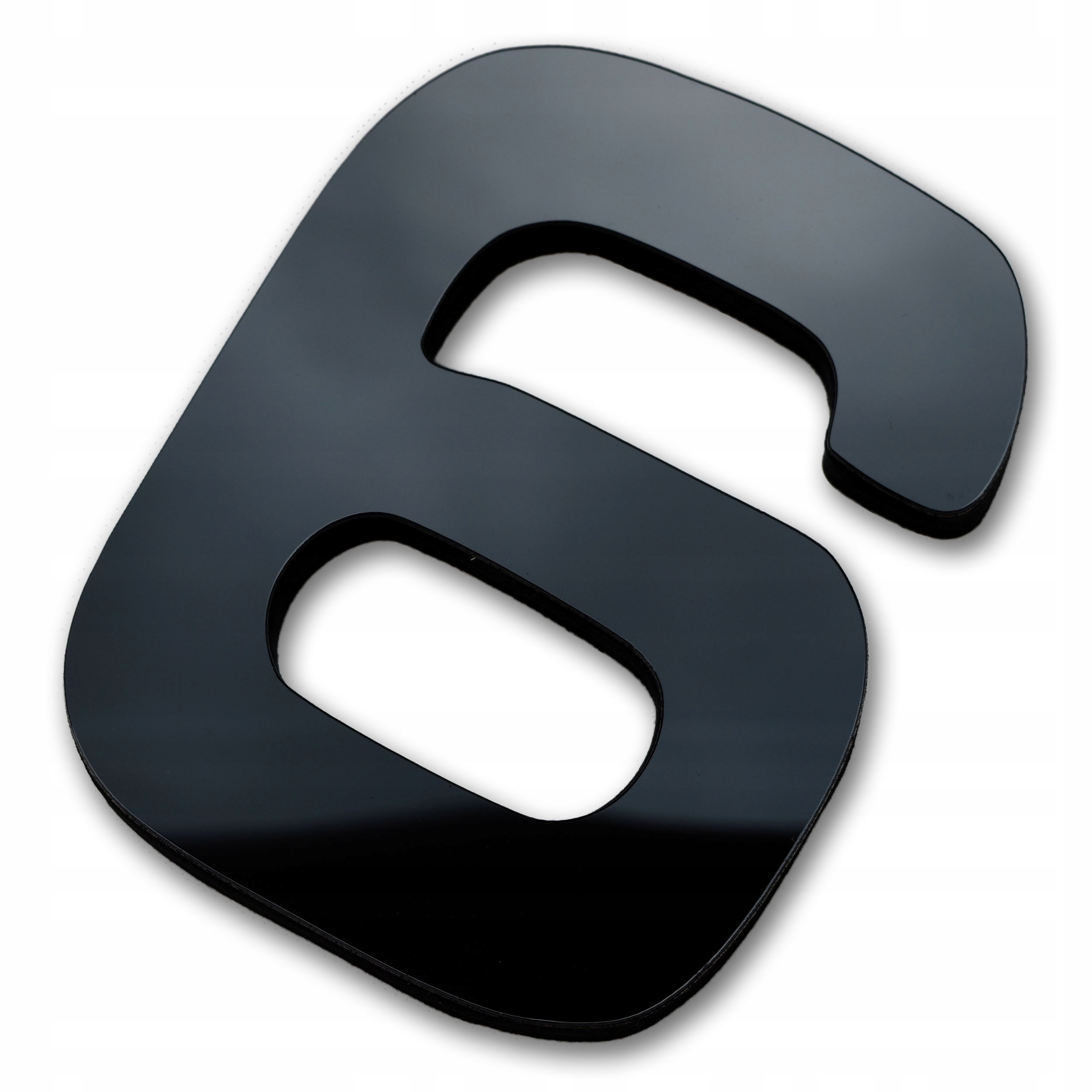 ZEGAR ŚCIENNY DUŻY NAKLEJANY NA ŚCIANĘ 3D CICHY 50-70 cm CZARNY LUSTRZANY Wysokość całkowita 70 cm