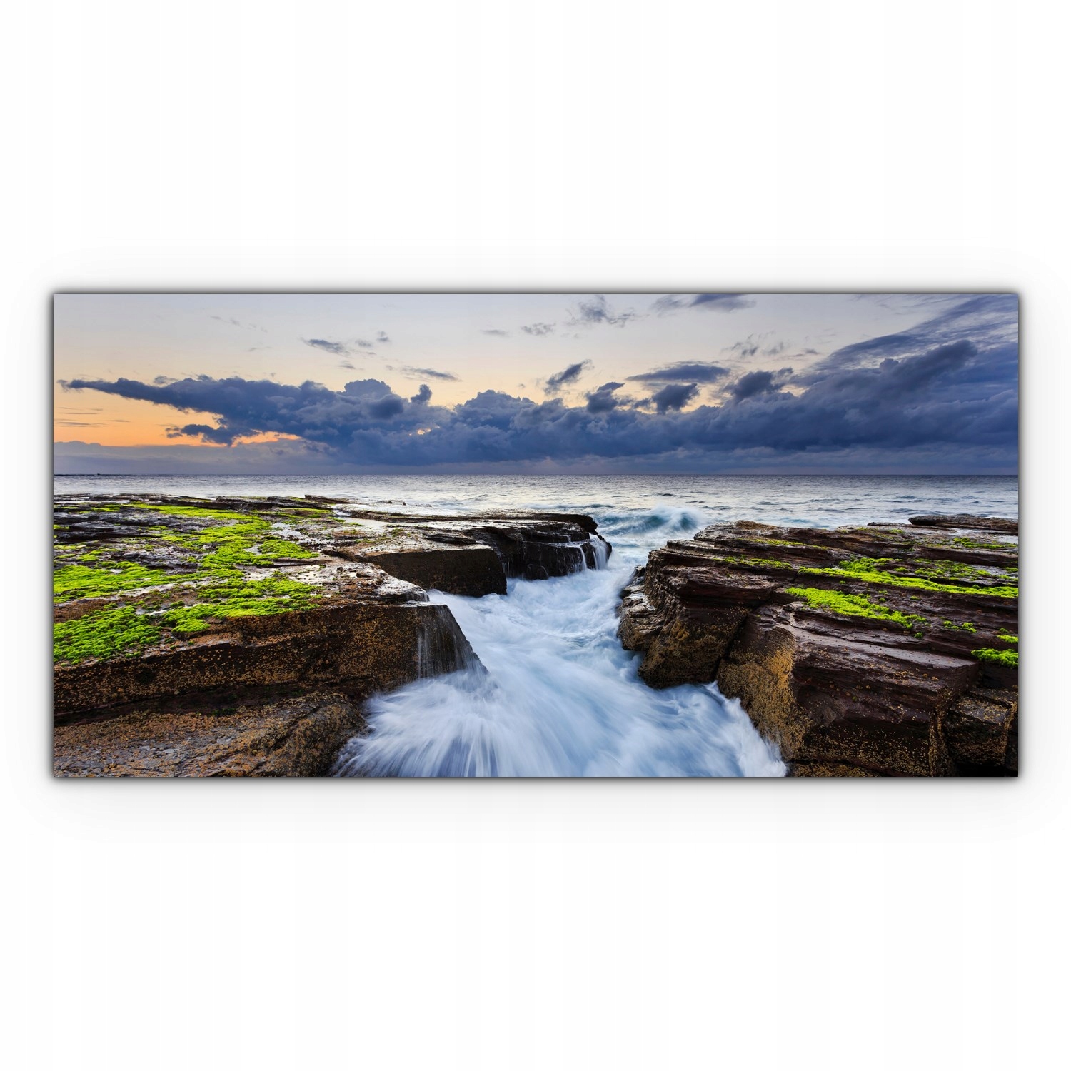 

Obraz Canvas dekoracja 100x50 Ocean Wschód Słońca