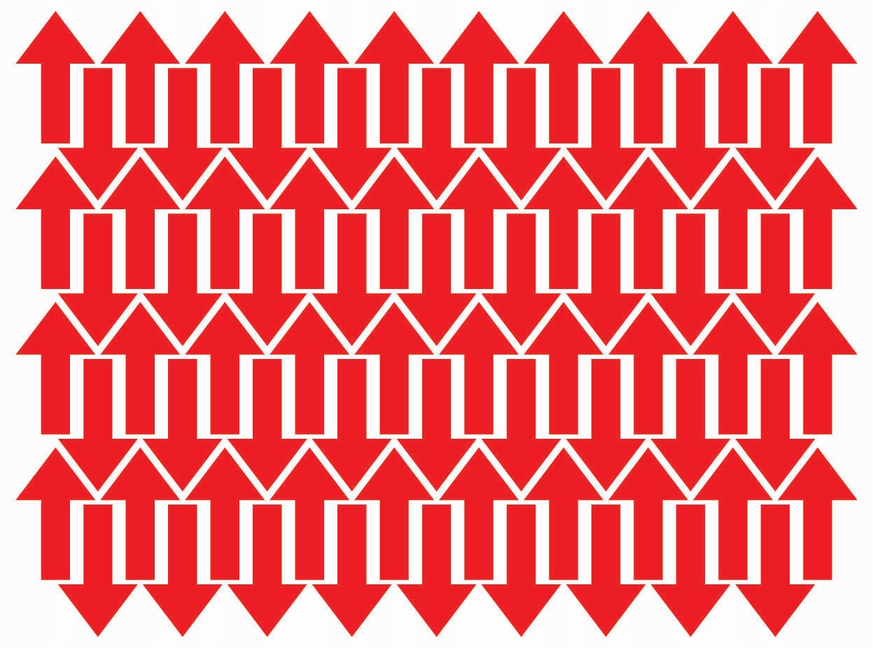 

Naklejki samoprzylepne Strzałki 5cm 76szt Czerwone