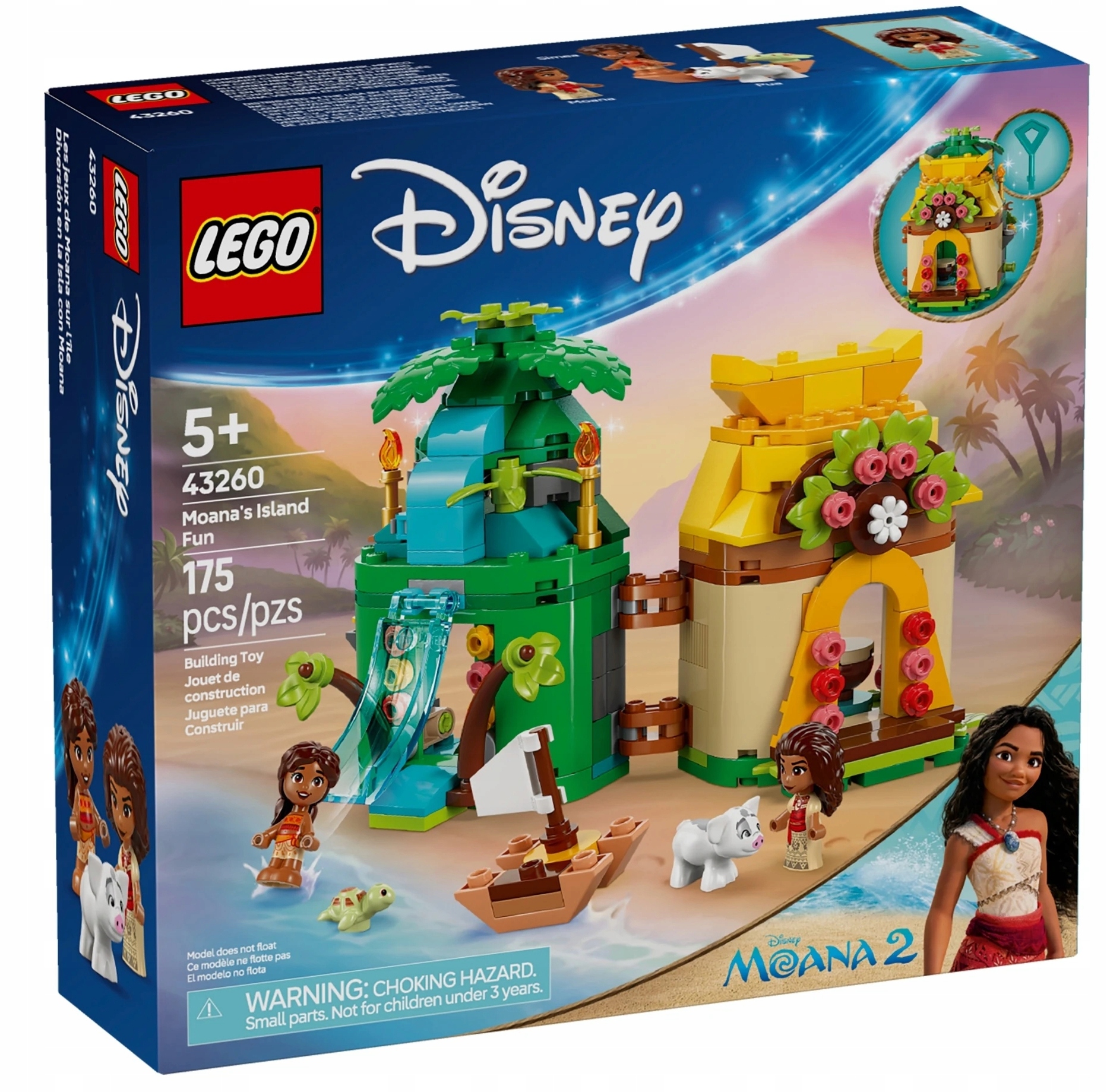 Lego Disney Zábava Vaiany Na Ostrově, Sada Kostek 43260
