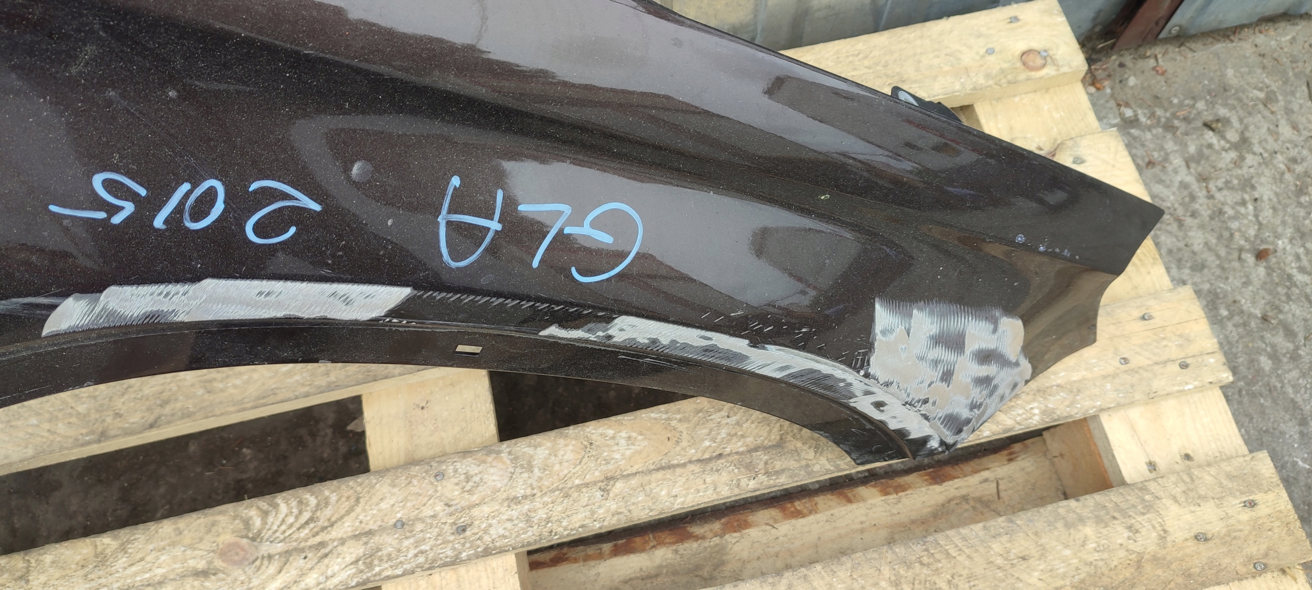 fender right front right front Mercedes GLA 156