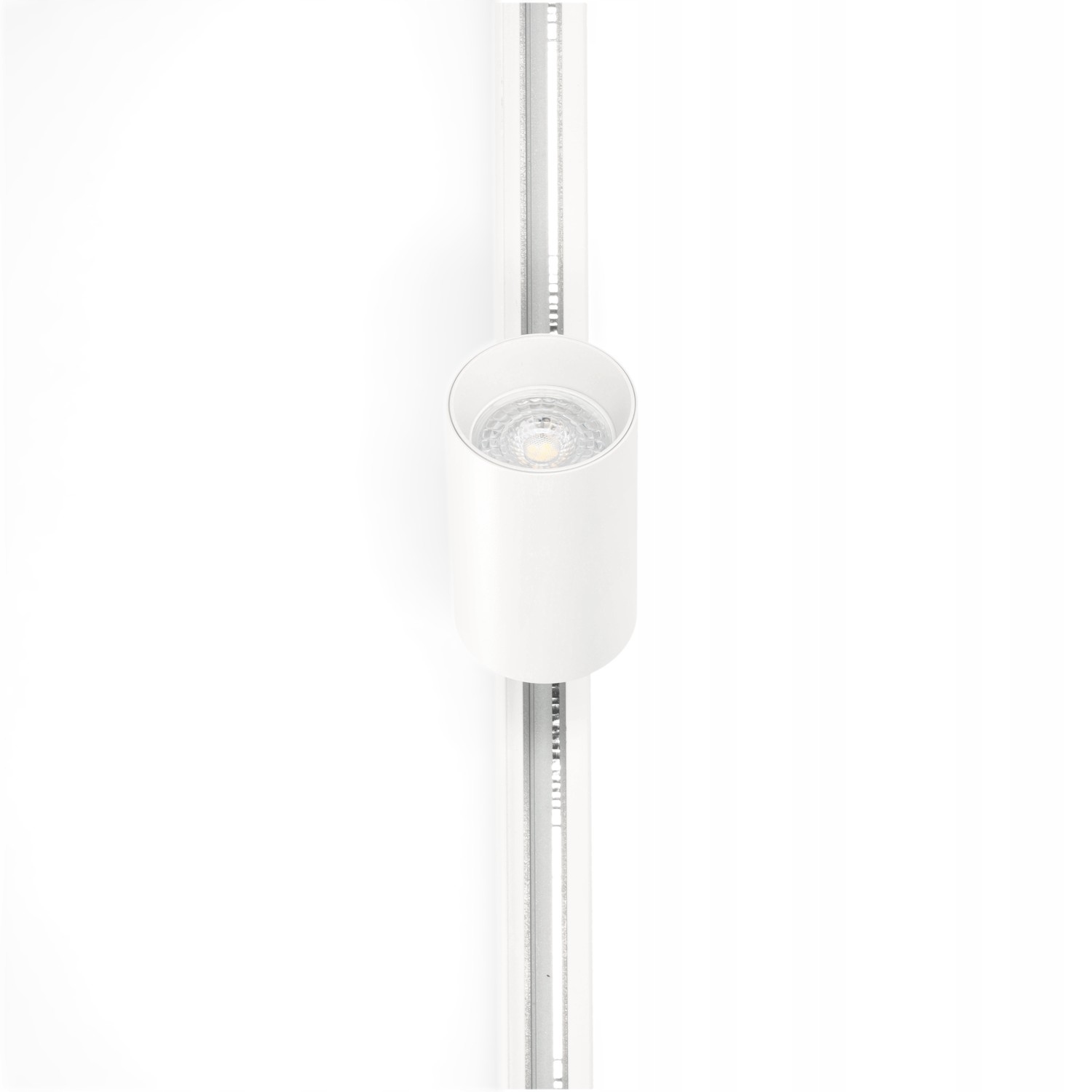 Zestaw szynowy 3 fazowy szyna 1m+2m, 5x reflektor GU10, łącznik L BIAŁY Stan opakowania oryginalne