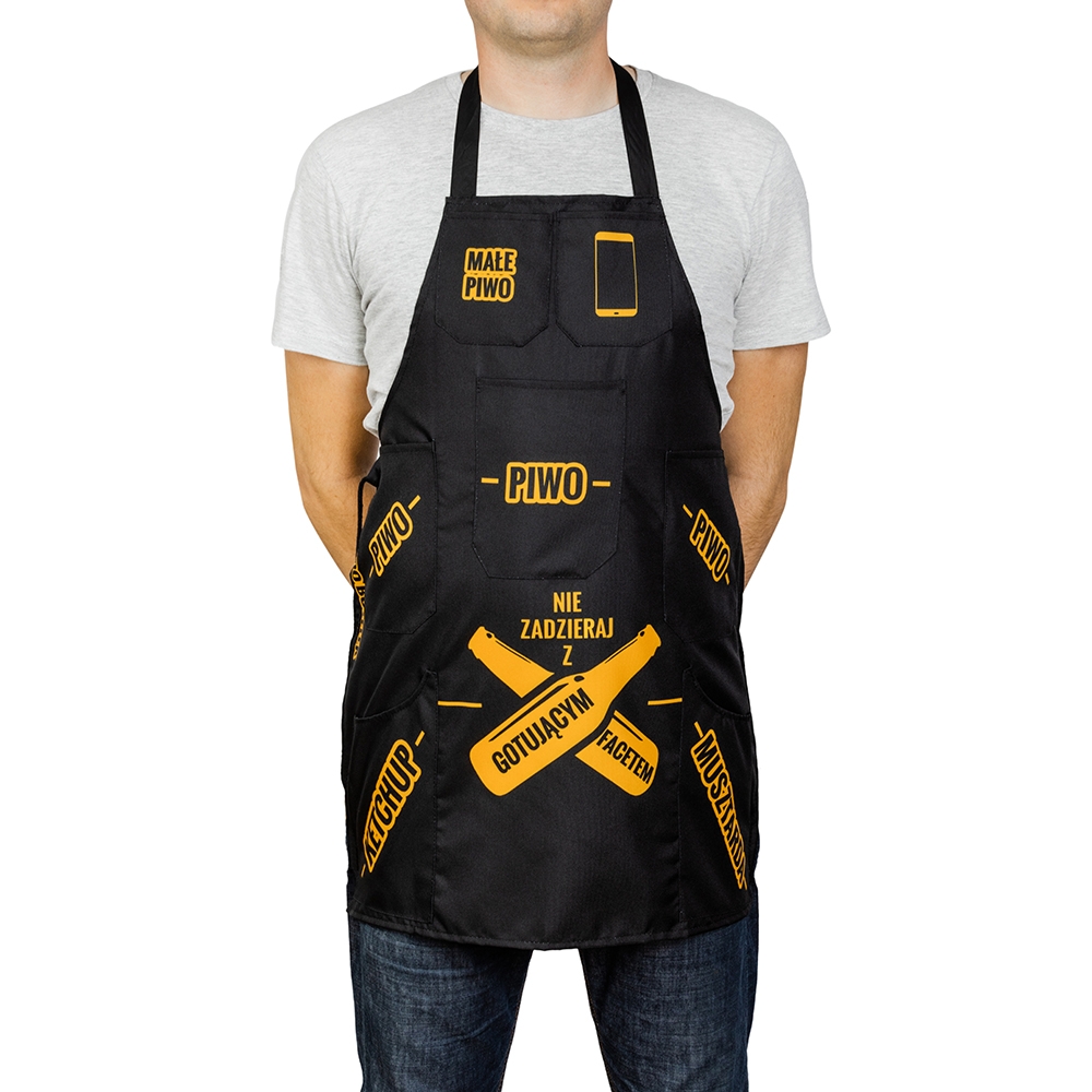 

Fartuszek gotującego mężczyzny Śmieszny