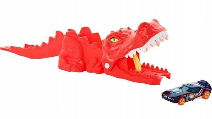 

Hot Wheels Wyrzutnia Z Dinozaurem Autko GVF42