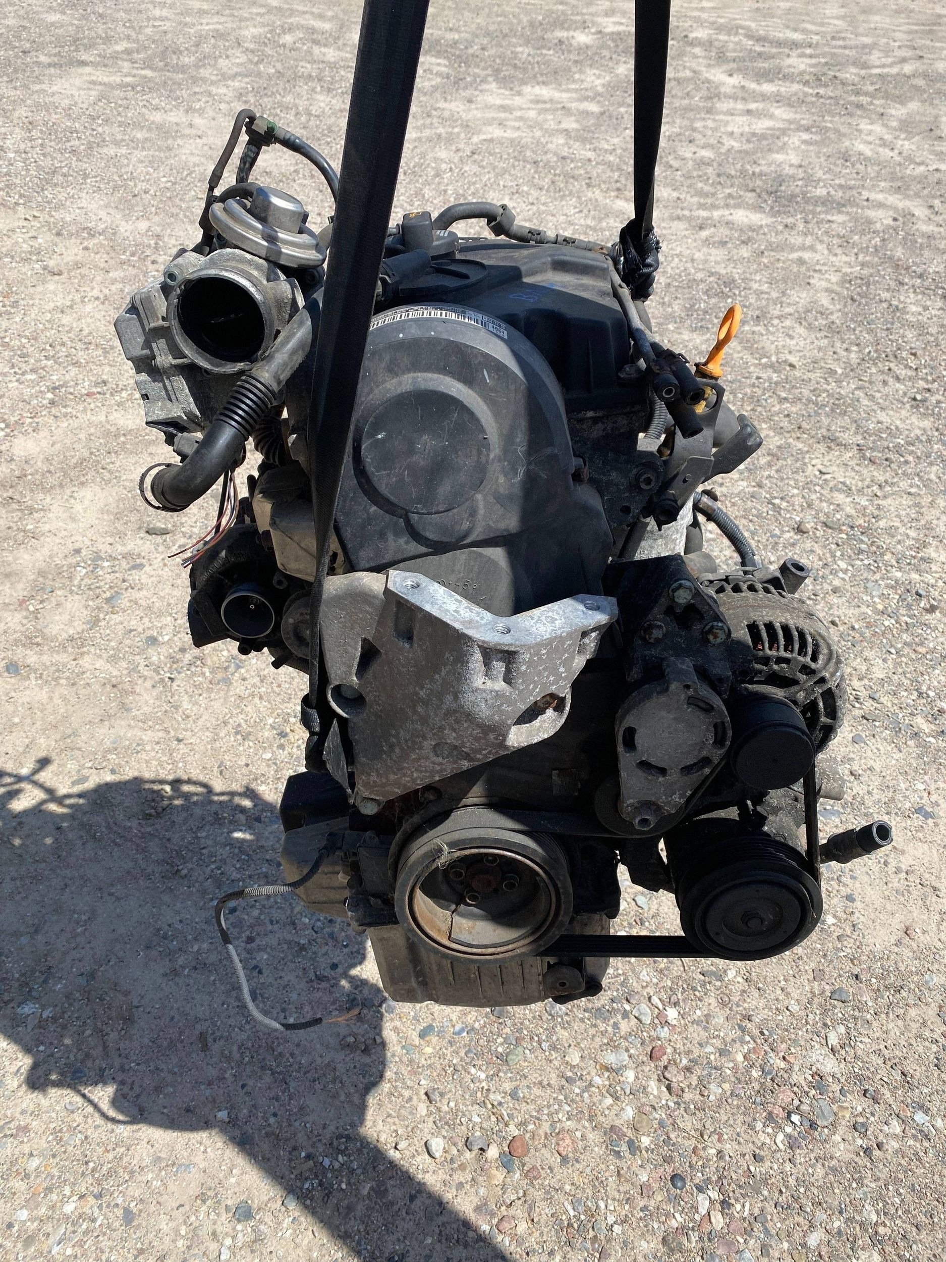 VW POLO IV LIFT 9N FABIA 1.4 TDI complete engine OSPRZET BNM