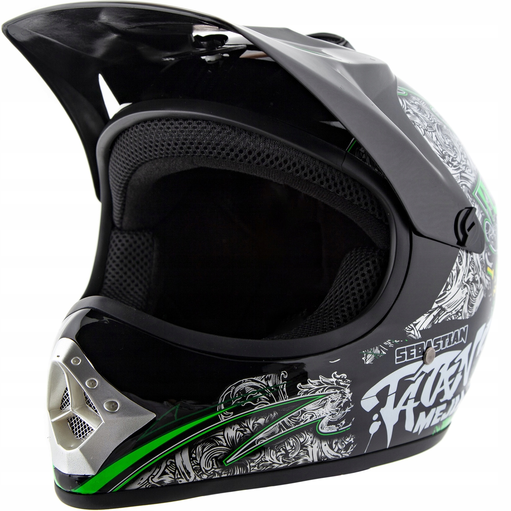 

Kask Crossowy Dziecięcy Enduro Quad Atv Cross L