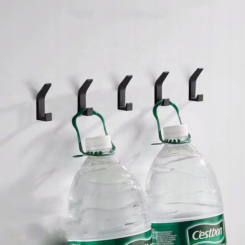 WIESZAK ŚCIENNY HACZYK NA UBRANIA ŁAZIENKA + KLEJ Materiał inny