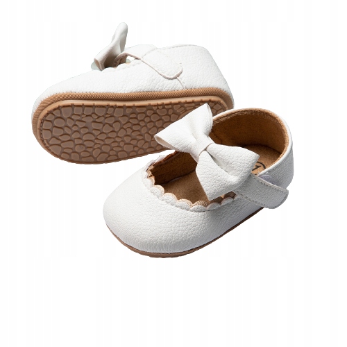 Buty buciki chrzest kokardki złamana biel 18 Marka Inna marka