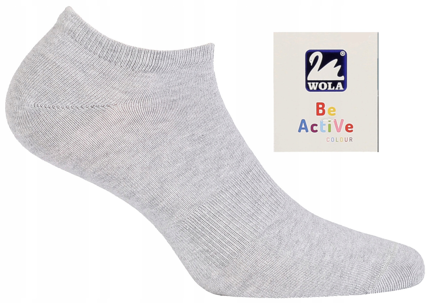 

Stopki Wola Be ActiVe gładkie szare 39-41
