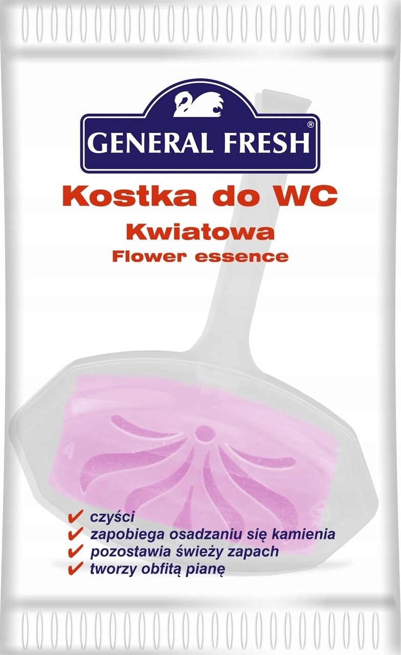 Levně 17X General Fresh Kostka na Wc Květiny košík 35 g