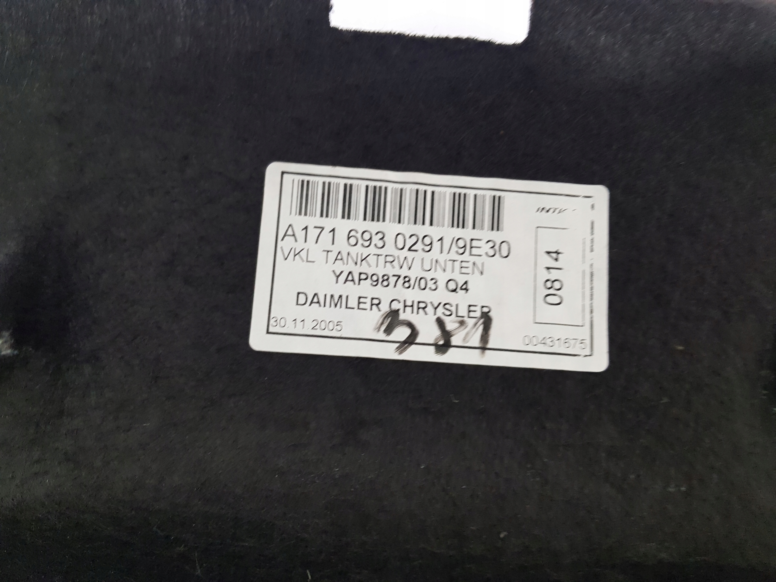 Mercedes SLK R171 W171 mats boot