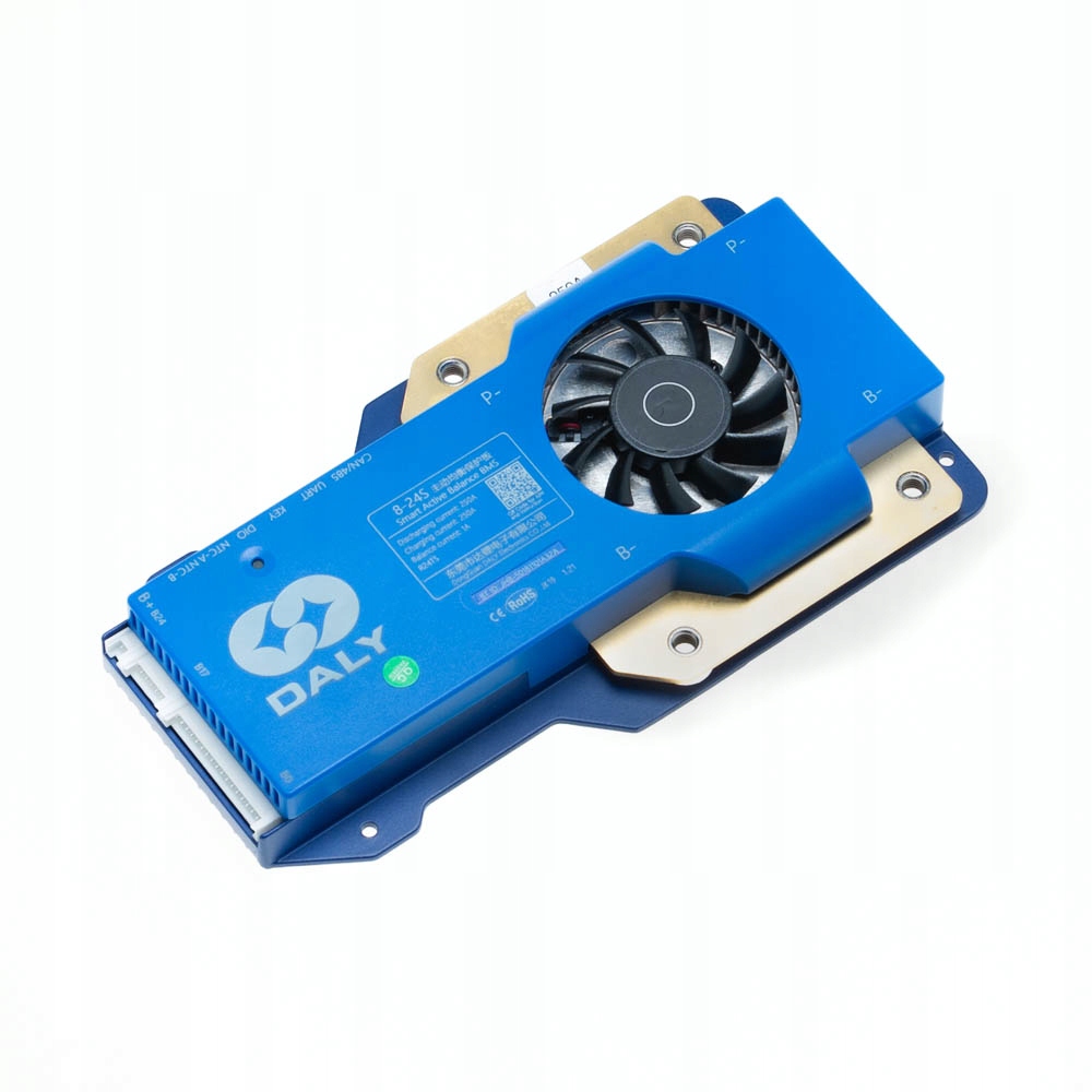 Bms Daly 100Balance 8S 9S 10S 17S 16S 20S 24S 250A Li-Ion-LiFe 1A BAL,WiFi