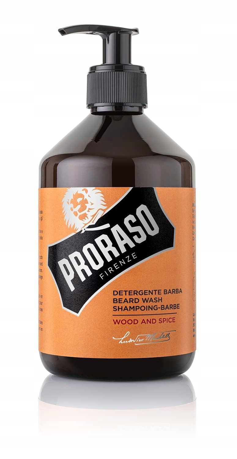 Mýdlo na vousy Wood+spice 500 ML