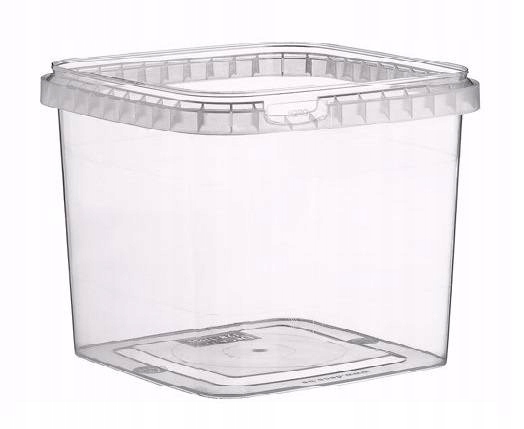 

10x Pojemnik 1200ml Typu Braplast 12x12x11cm