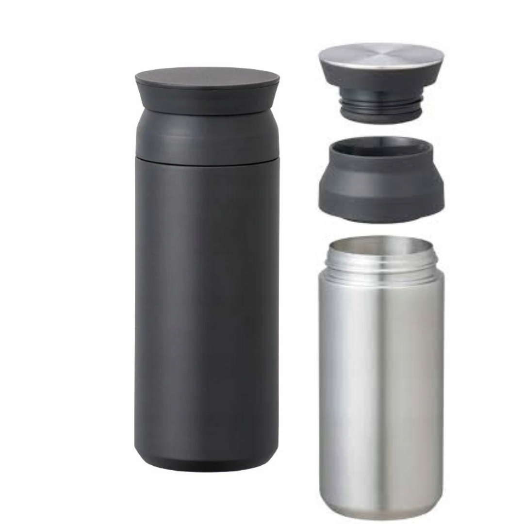 

Kubek termiczny termos Kinto 500 ml czarny stal