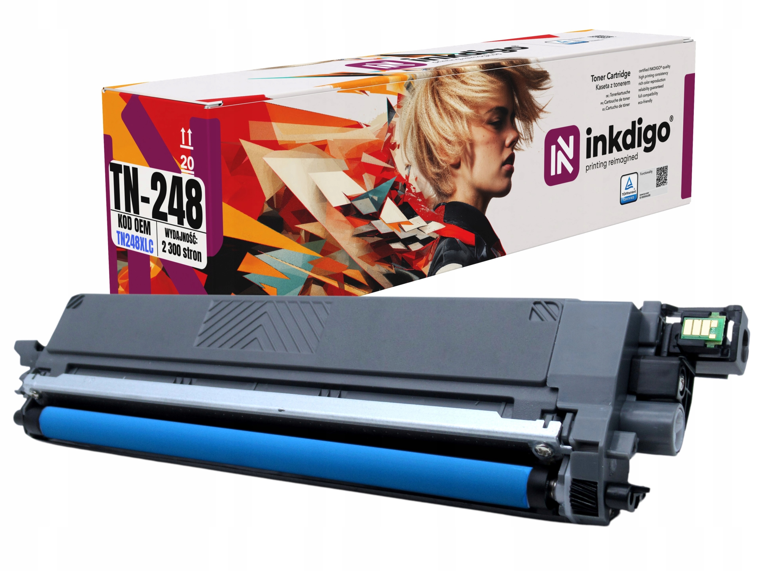 Náhrada TN-248C Pro Tiskárnu Brother DCP-L3520CDW MFC-L3760CDW