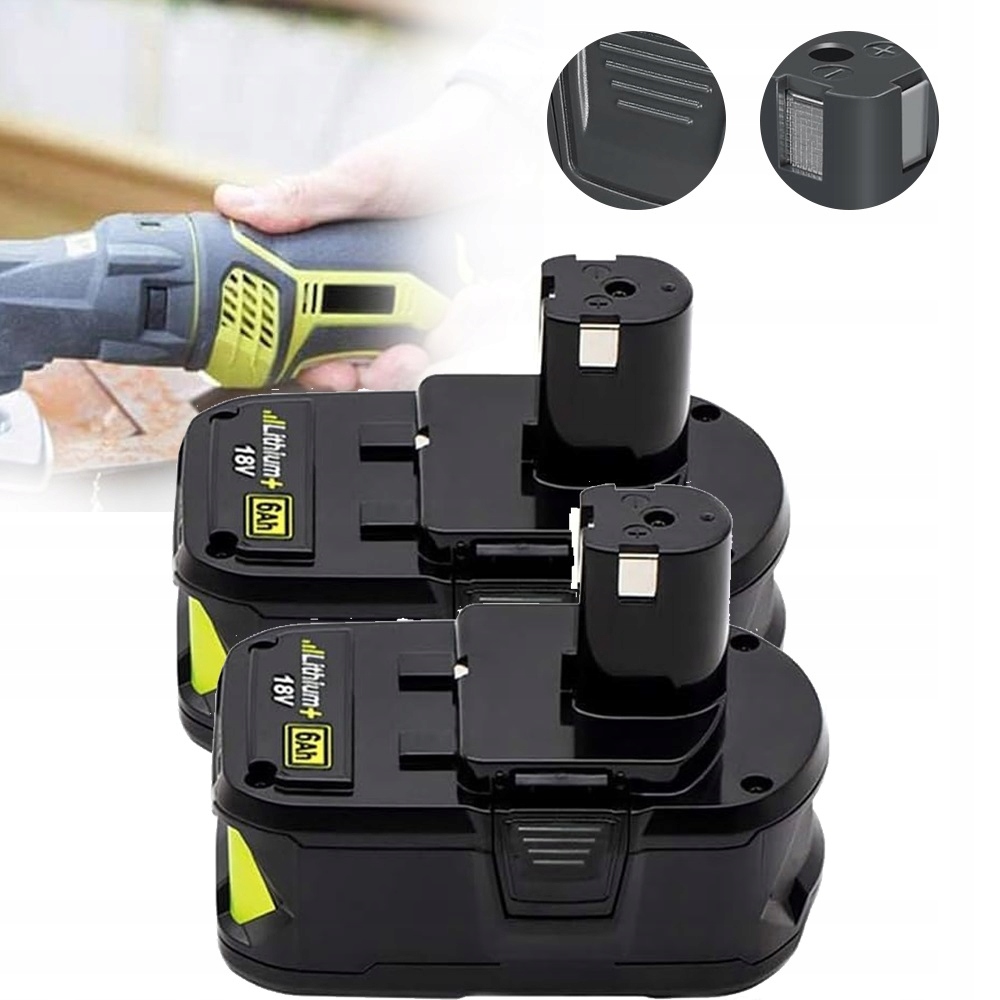 Akumulator zamienny 18V Kompatybilny z modeli Ryobi RB18L50 RB18L40 RB18L25