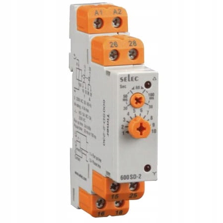 Časové relé Hvězda – trojúhelník 600SD-2 Selec