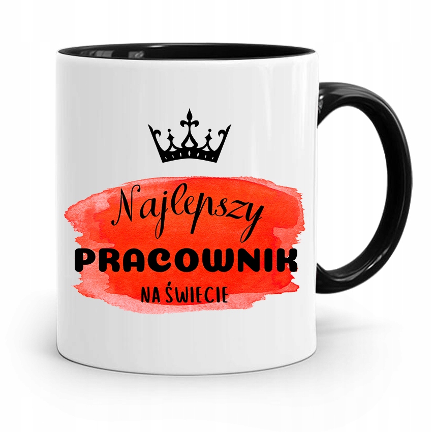 

Dla Pracownika Kubek Czarny Najlepszy Pracownik