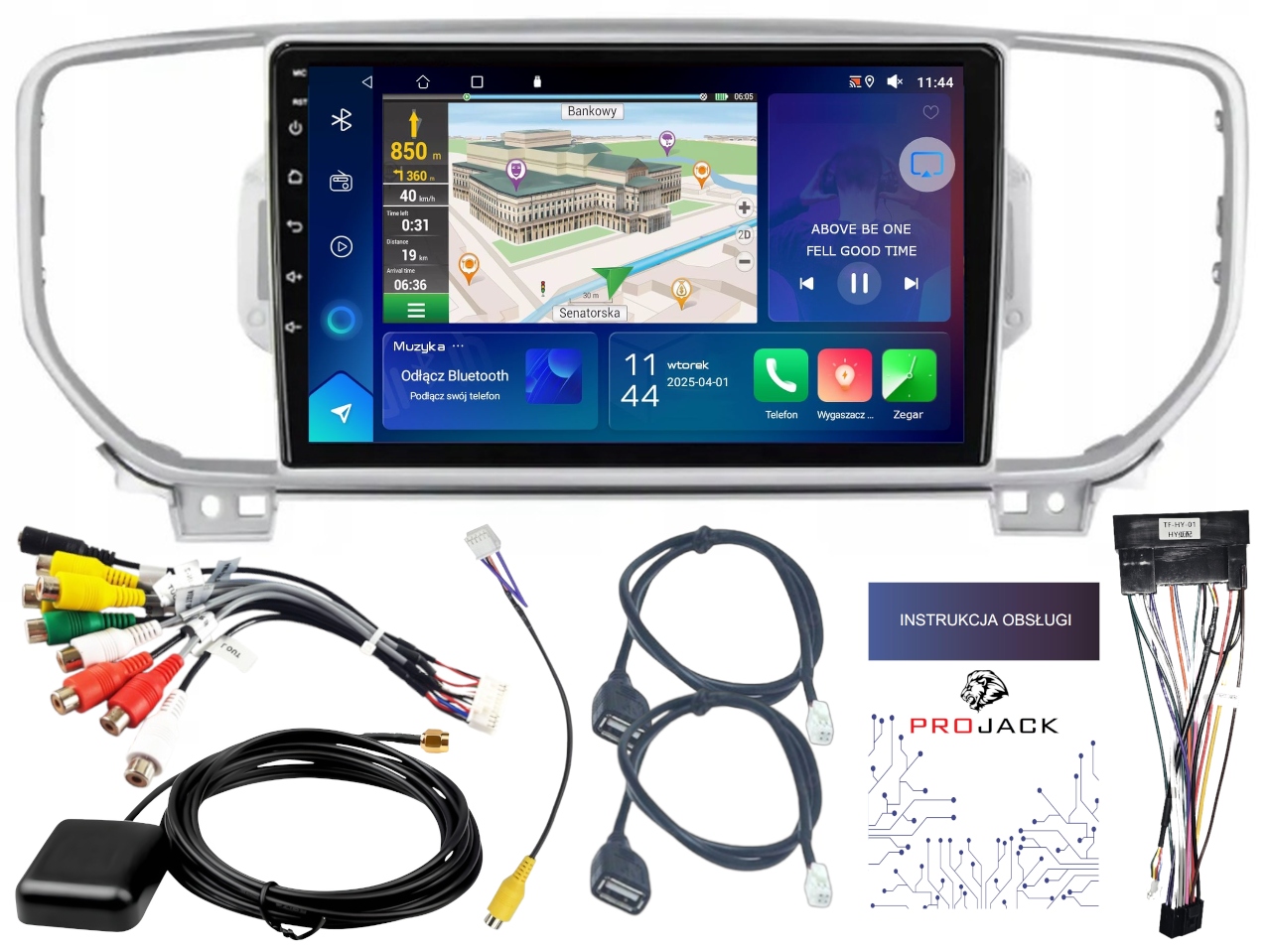 Autorádio Gps Kia Sportage 2018-2022 Wifi Carplay Bt Usb 2GB 64GB