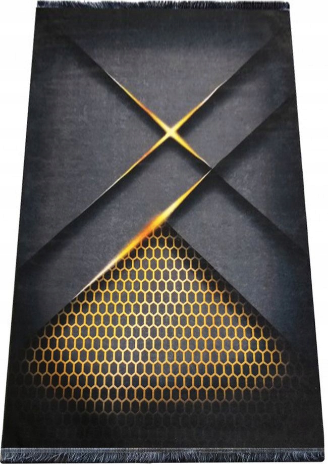 Kusový koberec Black&gold 05 120x180