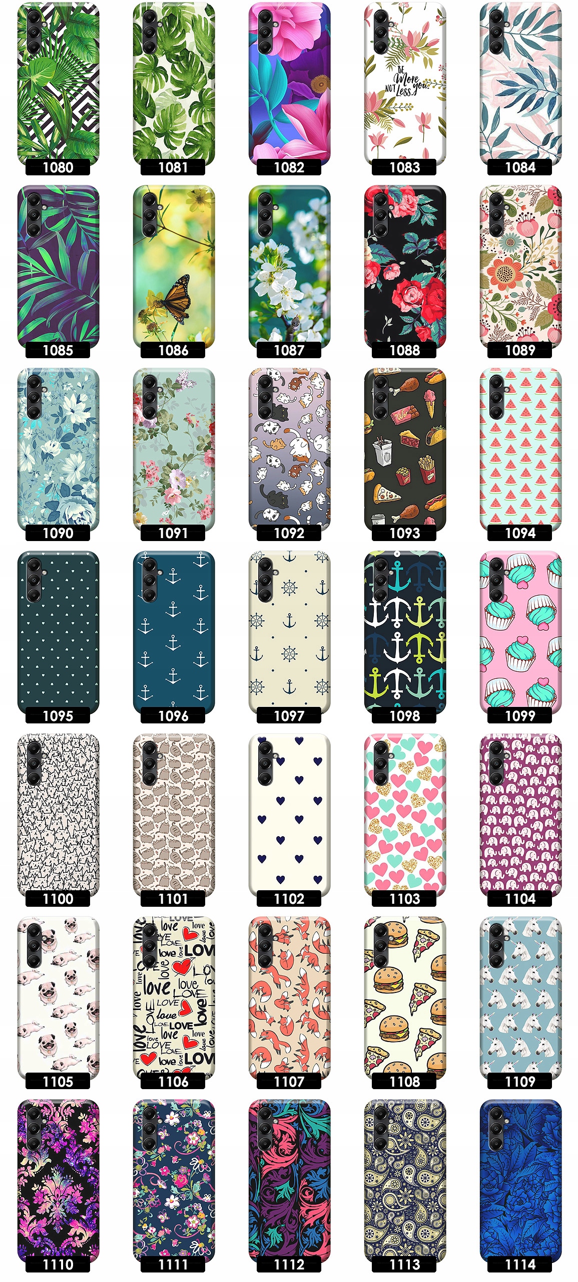 ETUI CASE OBUDOWA NA TELEFON DO SAMSUNG GALAXY A05S WZORY JAKOŚĆ Kolor wielokolorowy