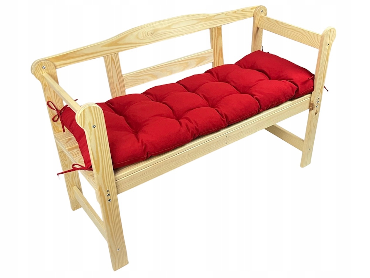 

Poduszka ogrodowa fotel ławka Czerwony 150cm