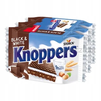Levně Knoppers Black White 75 g